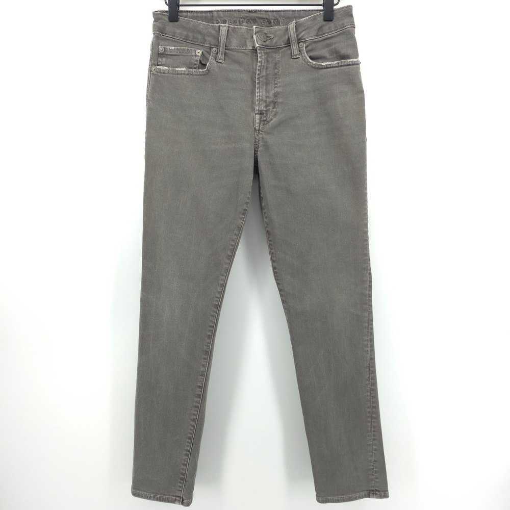 American Eagle Men's Jeans Slim 28x30 Gray NE(X)T LEVEL FLEX‎